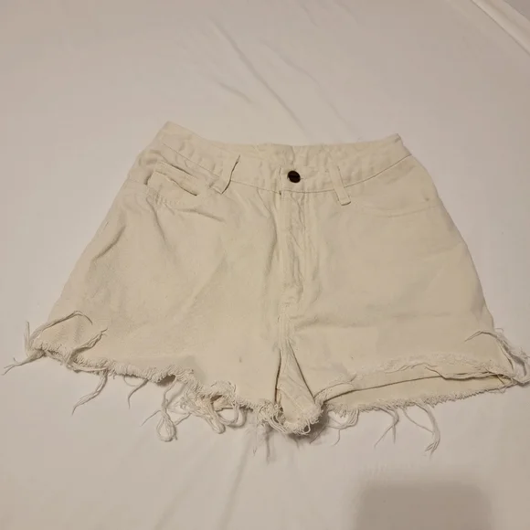 Lands End Denim Cutoffs Size 6 - Picture 2 of 3